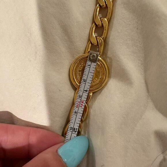 Chanel Vintage Gold Plated Coin Belt - Picture 12 of 13